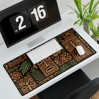 Tiki Desk Mat, Sports Card Break Mat Multi-Use Mat Tropical Mousepad Ships Free!