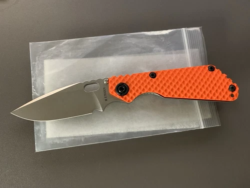 Strider SNG CC DGG Orange G10 MagnaCut Knife