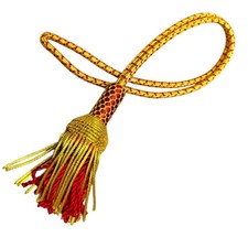 Deutsche Junioren Unteroffiziere Rangknoten "Troddel" Festumzug für Schwerter und Dolche.