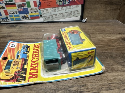 Matchbox Lesney No. 44 Refrigerator Truck NIB On Blister Pack From 1969 1/64 - Picture 7 of 20