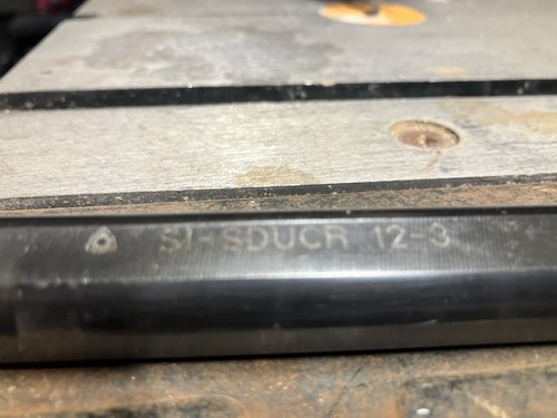 CNC Tooling SI - SDUCR 12-3 Boring Bar Right Hand 3/4” Dia, 10” - Picture 2 of 4
