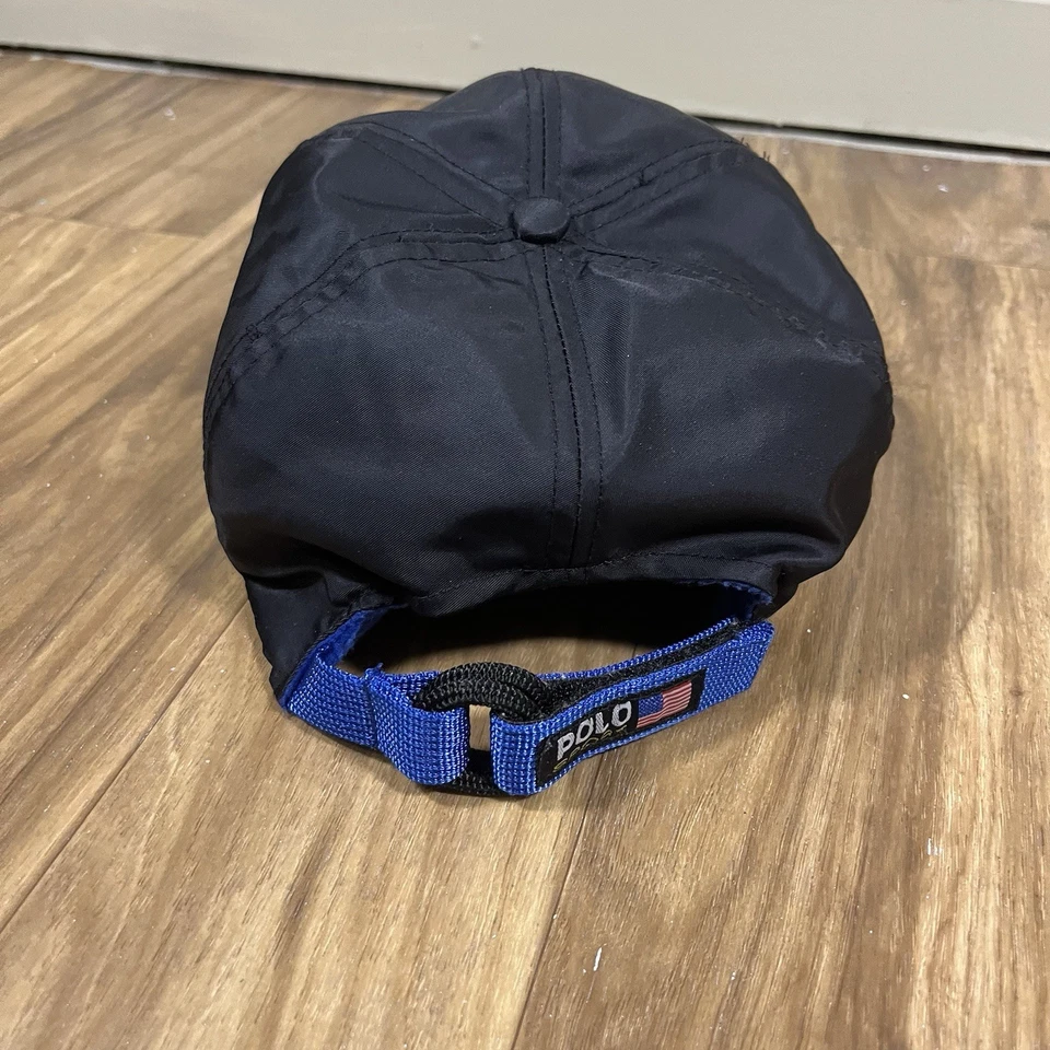 De colección Raro Polo Deportivo Ralph Lauren Arctic Challenge Sombrero Forrado de Vellón Talla S-M Foto 4 de 4