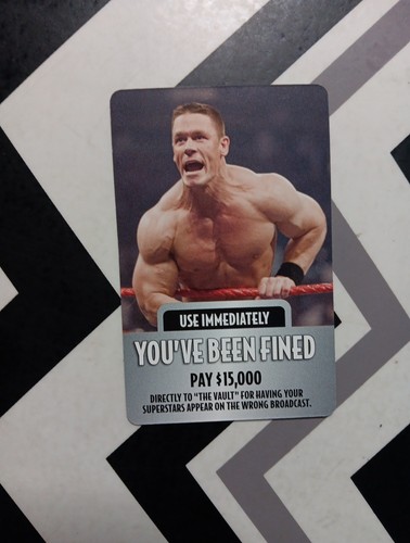 John Cena 2006 WWE DVD Brettspiel Karte You've Been Fine - Bild 1 von 3