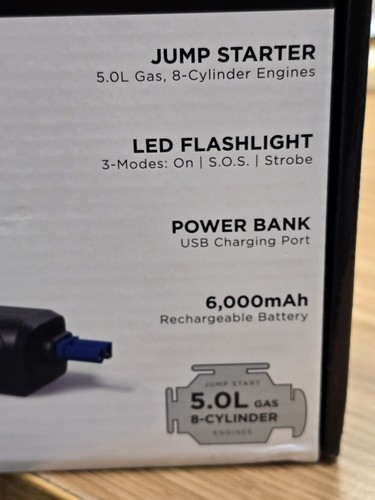 Limitless AutoBoost Tragbare Auto Starthilfe 400A Peak | Neu Versiegelt - Bild 9 von 12