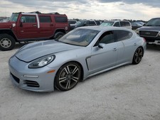 Used Front Center Interior Rear View Mirror fits: 2014 Porsche PANAMERA w/automa