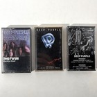 Deep Purple Vintage Cassette Tapes Lot Self Titled Machine Head Perfect Stranger