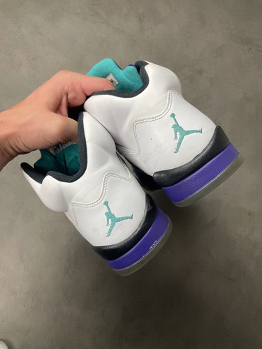2013 Nike Air Jordan 5 Retro Fresh Prince/Grape Size 8 US 42 - Bild 8 von 10