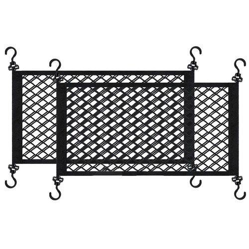 2 Stroller Cargo Nets Storage Nets Stroller Cargo Nets Cargo Flexible Foldable - Picture 6 of 8