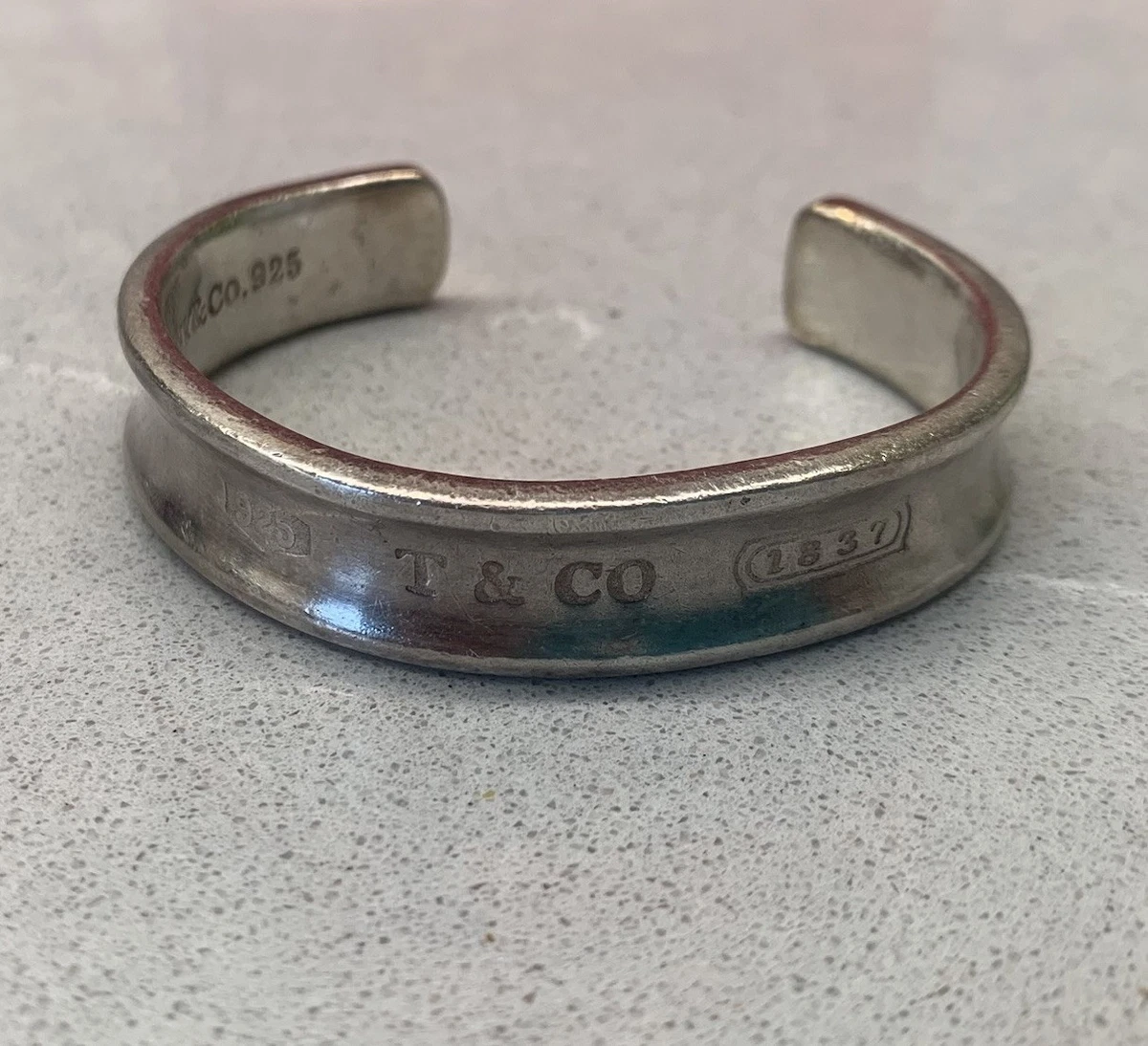 Tiffany & Co. Sterling Silver Fine Bangle Bracelets for Sale