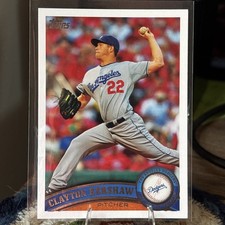 2011 Topps #275 Clayton Kershaw Los Angeles Dodgers