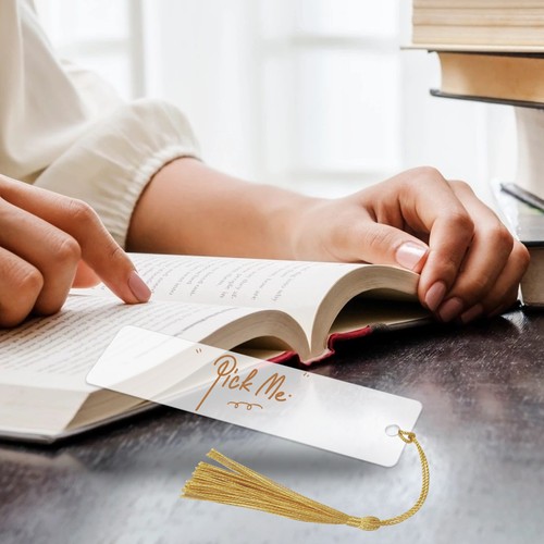 73 PièCes Signets en Acrylique Vierges, Marqueurs de Livre en Acrylique de 3240 - Imagen 4 de 7