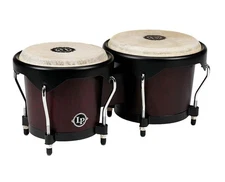 Latin Percussion City 6"-7" Bongos Oak Dark Wood