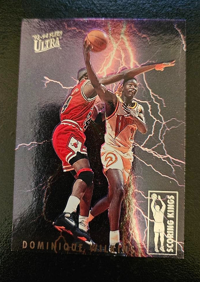 1993-94 Fleer Ultra - Scoring Kings Dominique Wilkins #10