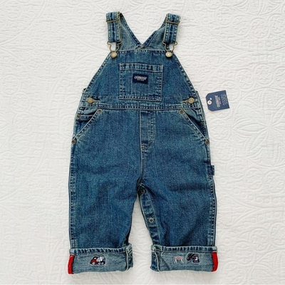 #ad #ad Baby OshKosh Work Zone Denim Overalls $32.00
