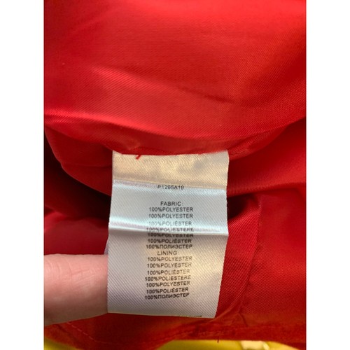 Vestido Molly Bracken Nuevo con Etiquetas Pequeño Rojo Sin Mangas Forrado con Volantes Peso Pesado - Imagen 7 de 9