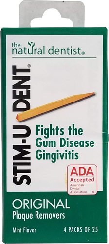 Stim-U-Dent Rimuovi Placca 6 Confezioni da 4x25 Picks/Confezione (600 Picks) - Aroma Menta - Foto 9 di 12