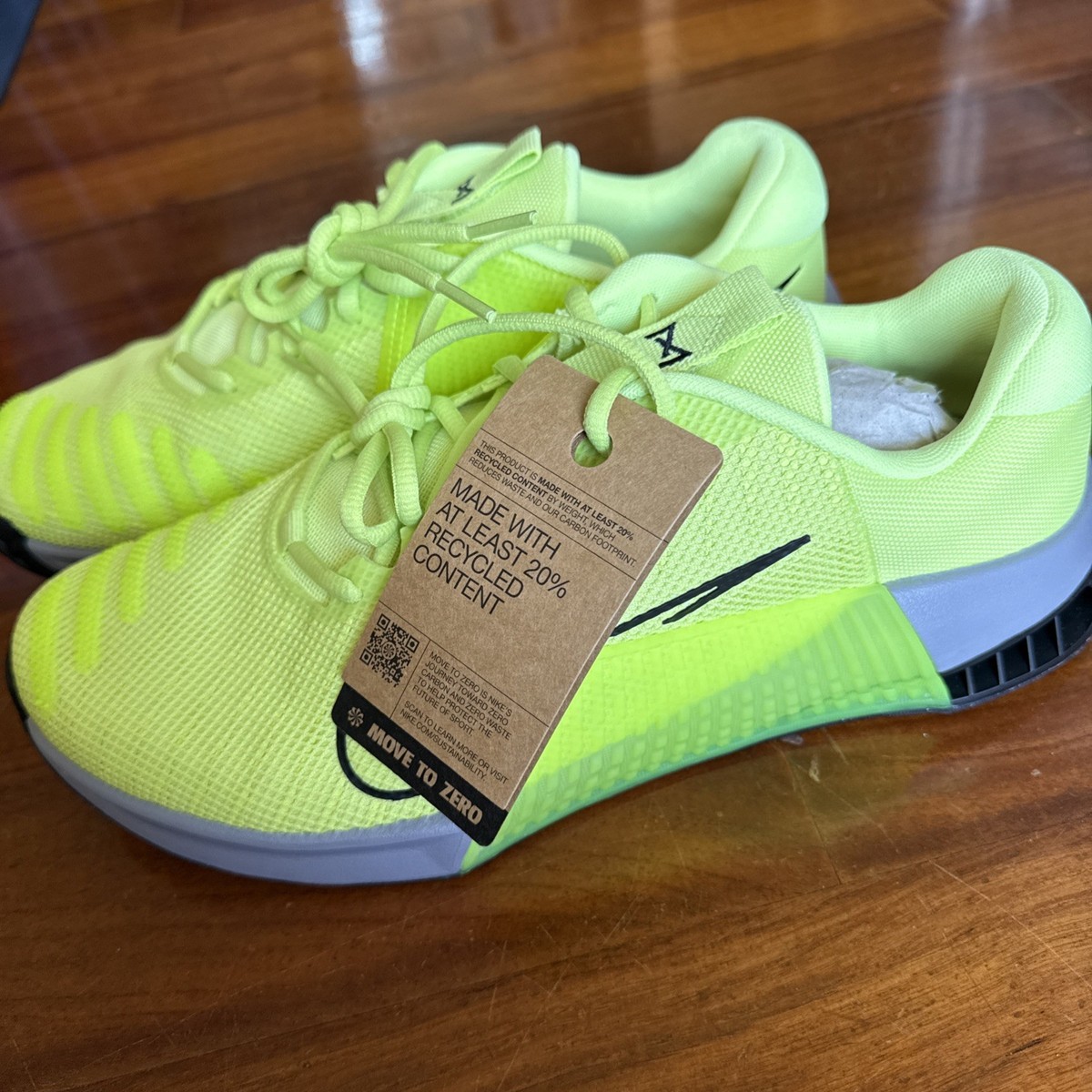 Men's Nike Metcon 9 Lifting Training Shoes Lemon Twist Black