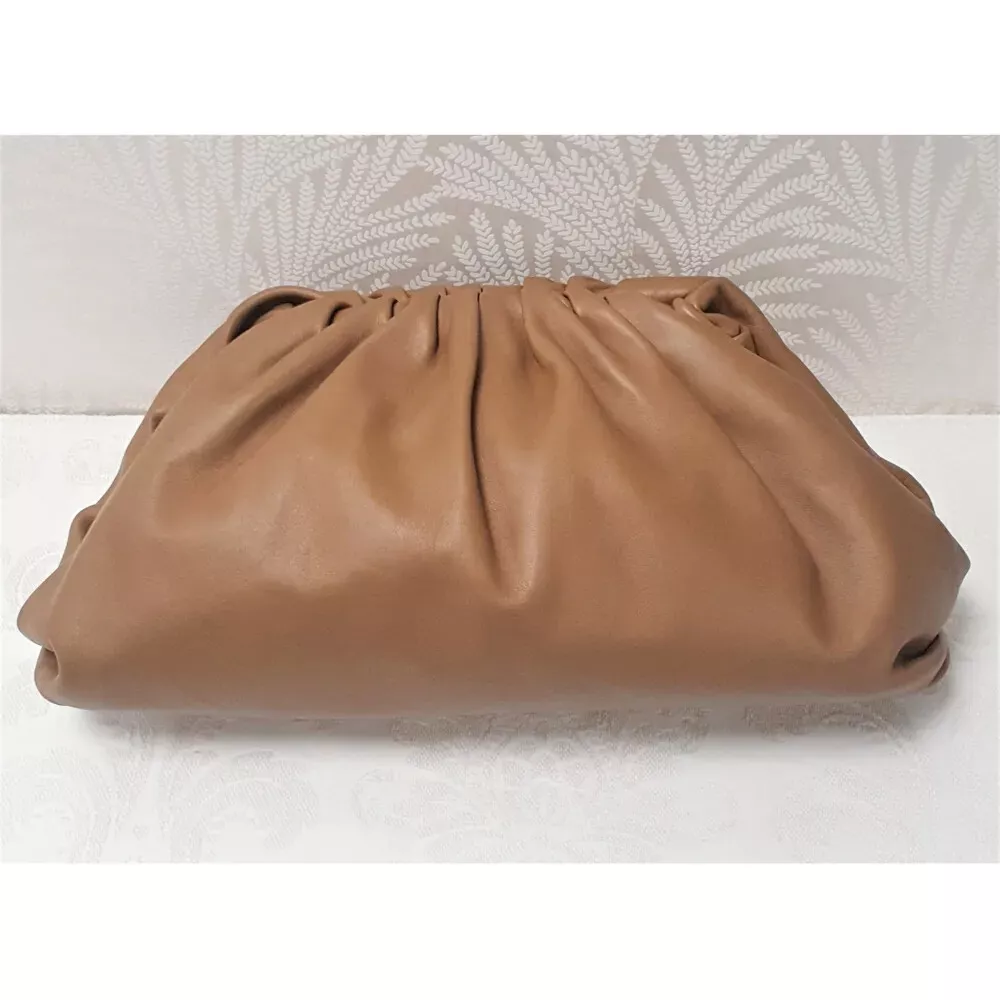 Stone Clutch Bag With Smooth Finish