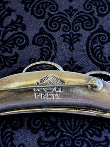 Broche mexicano de plata esterlina Antonio Pineda - Imagen 6 de 9