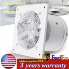 Ventilation Extractor Air Blower Exhaust Fan 6" For Basement Kitchen Bath Toilet