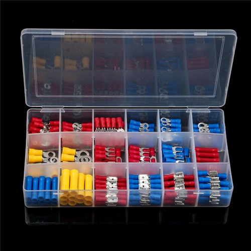 102/300PCS Car Wire Assorted Insulated Electrical Connectors Crimp Terminals Kit - Picture 21 of 30