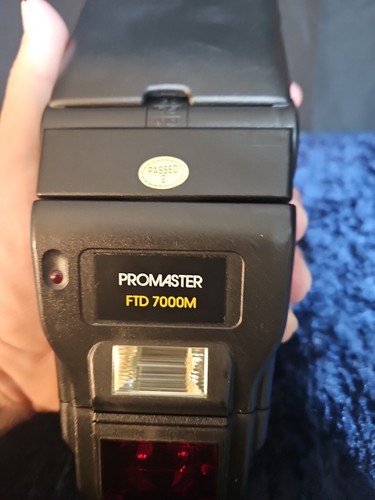 Promaster FTD 7000M Electronic Flash for Canon AF EOS film SLR CAMERA@Z2 - Picture 4 of 14