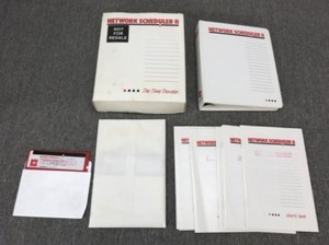 The-Time-Traveler-Network-Scheduler-II-Software-5-25-034-Disk-IBM-Compatible-DOS
