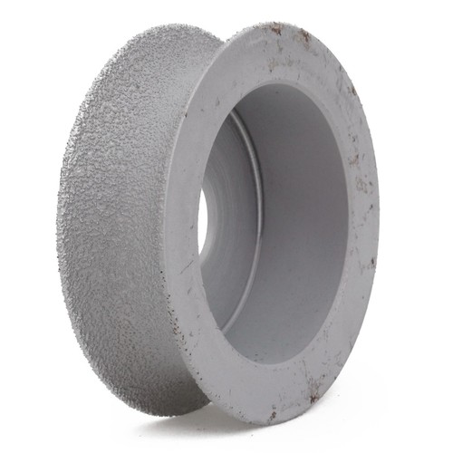3" inch Diamond Grinding Wheel BRAZED 60 Grit Width 20mm Concave Arc Stone Tools - Picture 4 of 5