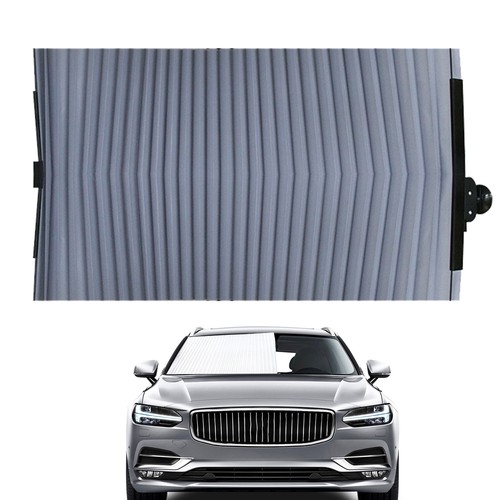 Car Retractable Curtain with UV Protection - 2024 New Cool Windshield Sunshade - Picture 8 of 12