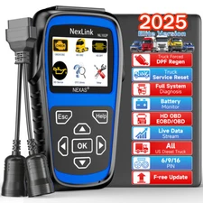 NEXAS NL102P Diesel Heavy Duty Truck Car Diagnostic Scanner DPF Regen Oil Reset