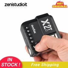 US Godox X2T-C 2.4G TTL Bluetooth Flash Speedlite Trigger Transmitter For Canon