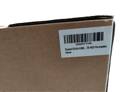 Reolink 8CH 4MP POE Camera System 2TB HDD RLK8-410B4 New In Box 48V NVR PSU - Picture 3 of 6