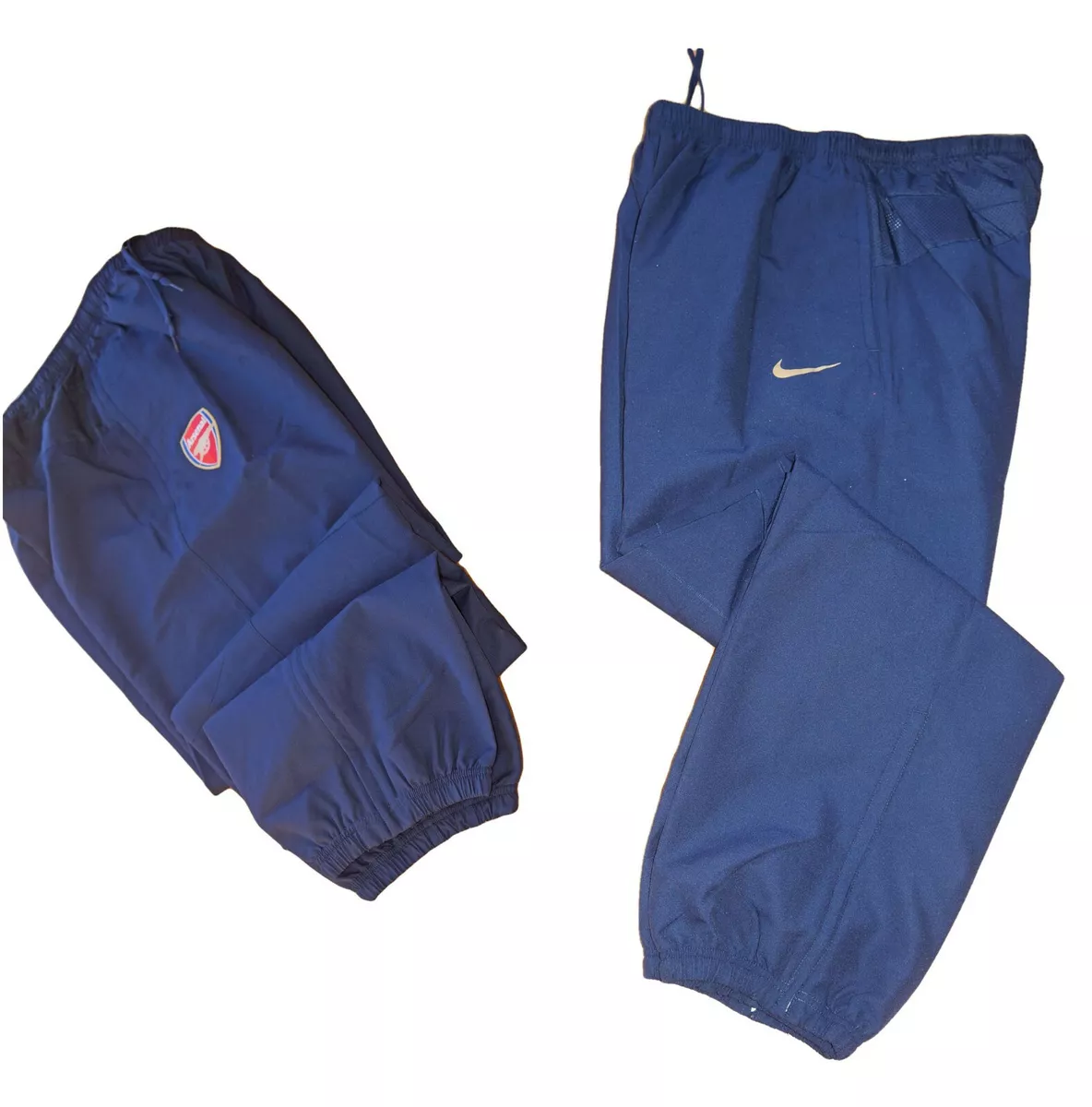 New NIKE ARSENAL Football Club Player Issue Track Trouser Bottoms Pants XL