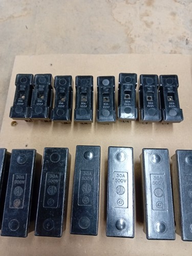 MEM, MEM WAY, BILL, GE SIMPLEX, WYLEX, DENNIS, 20 - 100 Amp HRC FUSE CARRIERS. - Picture 3 of 32