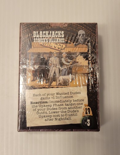 Doomtown Revelations Blackjacks Stokers Alliance 60 Card Starter Deck New Sealed - Picture 6 of 6