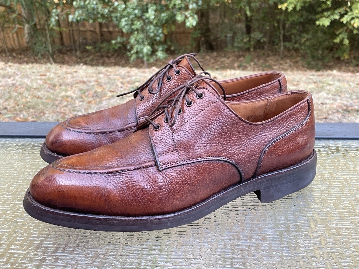 Polo Ralph Lauren Brown Leather Dress Shoe Men's 8 D Vintage Polo Ralph Lauren Brown Leather Dress Shoe Men's 8 D Vintage