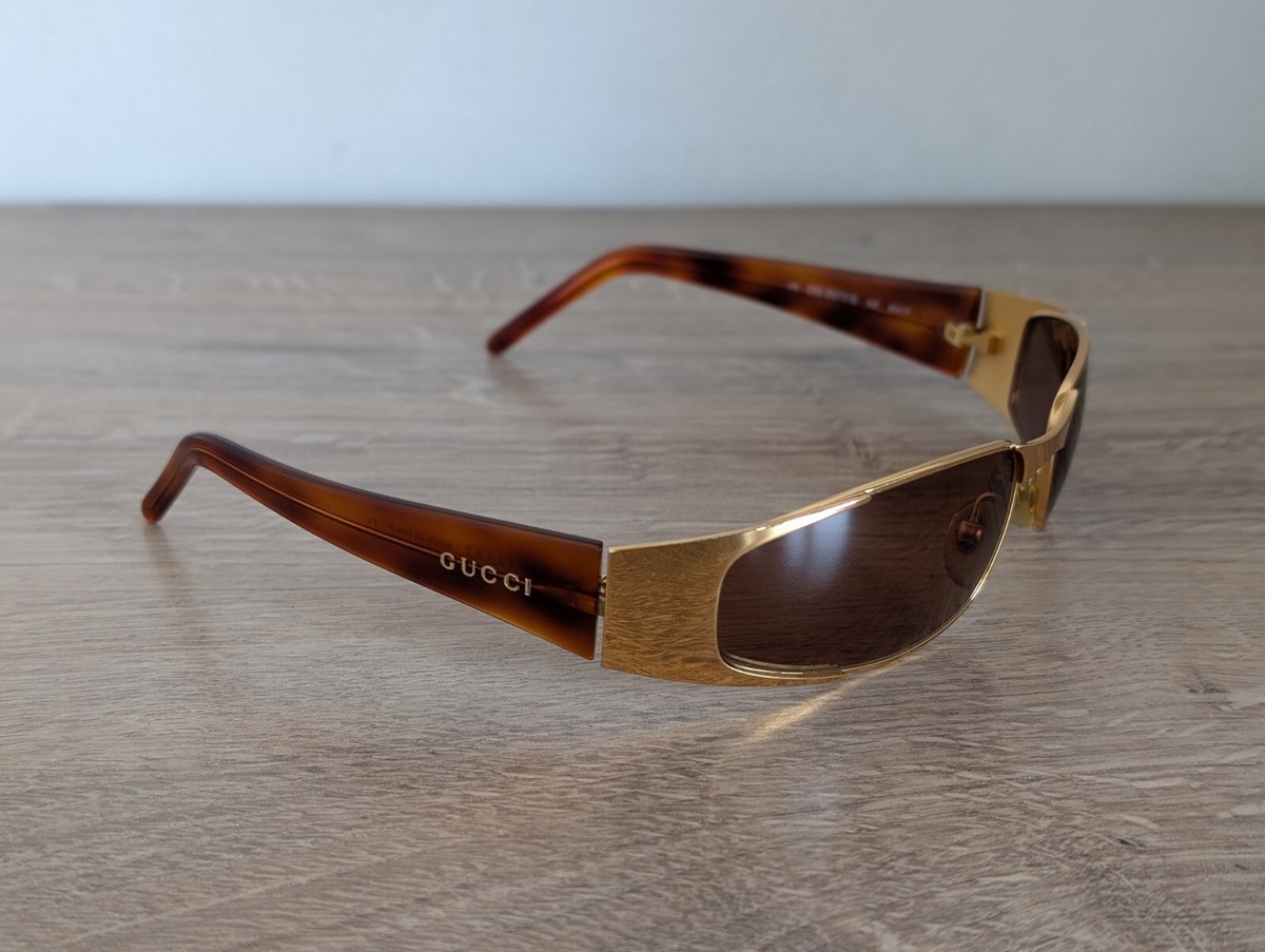 Vintage GUCCI GG 2377/S Wrap Around Sunglasses - RARE | eBay