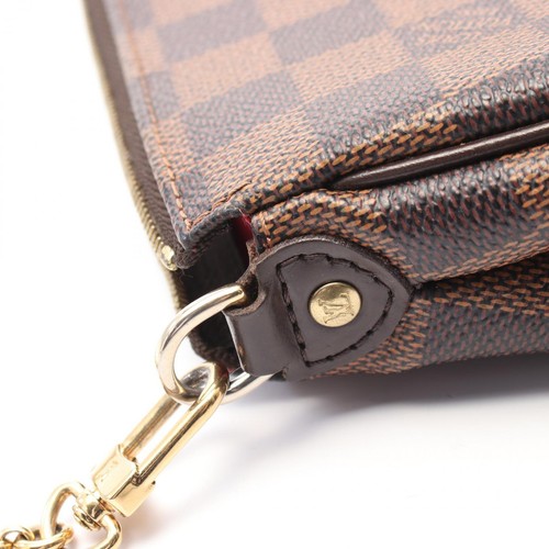 LOUIS VUITTON Eva 2way chain shoulder crossbody Hand bag N55213 Damier Ebene LV - Picture 7 of 8
