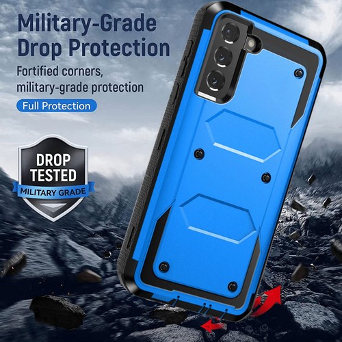 For Samsung Galaxy S22 Ultra Plus Shockproof Rugged Cover Case +Screen Protector - Picture 12 of 33