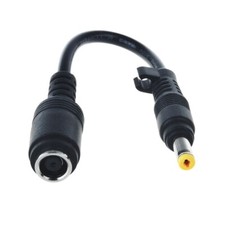 DC Power Adapter Cable 7.4x5.0mm Female To 4.8mmx1.7mm Male For HP Compaq Plug