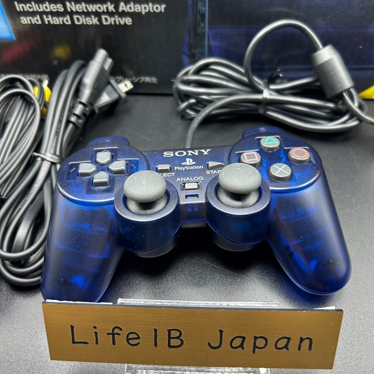 SONY Playstation PS2 Midnight Blue SCPH-50000MB/NB BB Pack