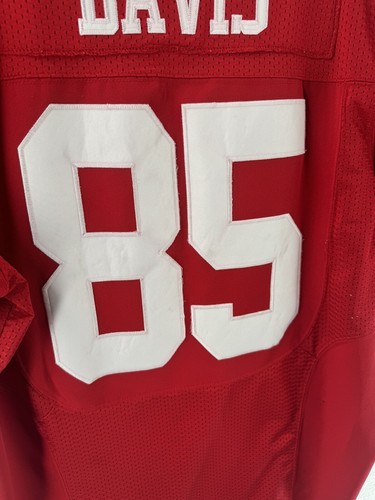 Nike San Francisco 49ers Jersey Size 40 (M) STITCH V.Davis Nike ELITE - Picture 14 of 15