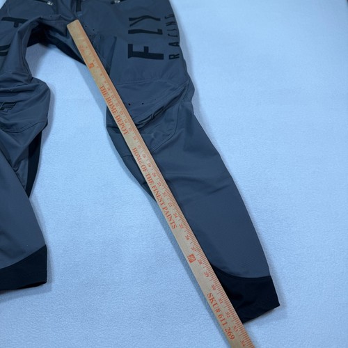 Fly Racing Pants Men’s 34 Gray Kinetic Motocross MX BMX Off Road Dirt Bike - Picture 5 of 10