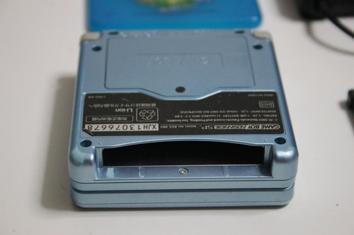 Nintendo Game Boy Advance SP Console Portatile - Argento con Guscio Pokemon e Gioco - Foto 13 di 22
