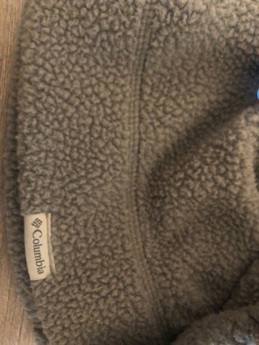 NWT COLUMBIA Youth Large Winter Gray Sherpa Hat Gloves - Picture 2 of 4