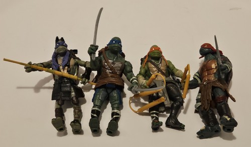 Teenage Mutant Ninja Turtles 2014 - 5" Lot of 4 Playmates Action Figures New - Bild 8 von 8