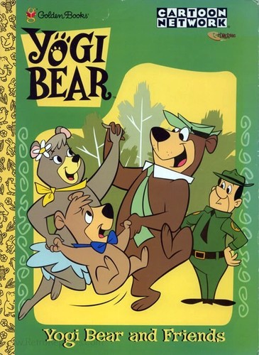 Yogi Bear coloring book RARE UNUSED