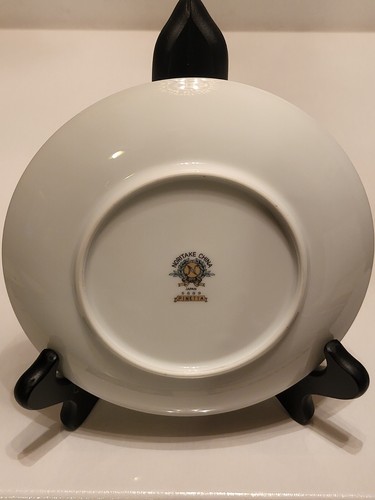 Plato/s de pan PINETTA de Noritake Pinecones~Precio por volumen con recorte de platino~E.U.C - Imagen 4 de 10