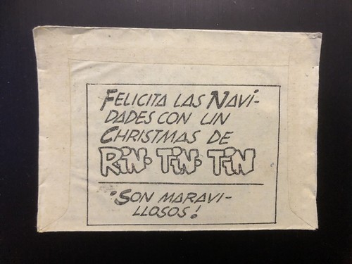 vintage : 4 pochettes d'images série Rintintin 1960 neuves - introuvables ORTF - Foto 4 di 4
