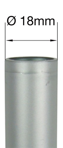 Rubber Furniture Feet Tips Ferrules End Caps for Tables and Chair Legs - 18mm - Picture 3 of 6